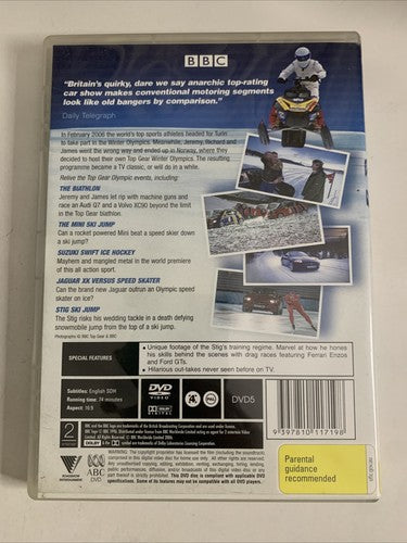 Top Gear: Winter Olympics (DVD, 2006) Jeremy Clarkson, James May Region 4