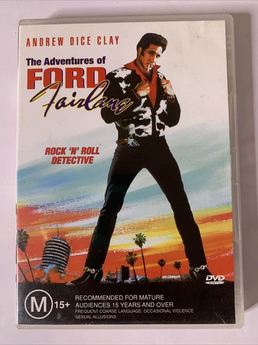 The Adventures of Ford Fairlane (DVD, 1990) Andrew Dice Clay, Ed O'Neill Region4