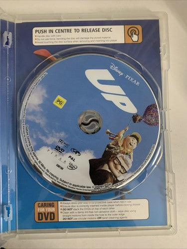 Up (DVD, 2009) Pixar Disney Animated Film Region 4