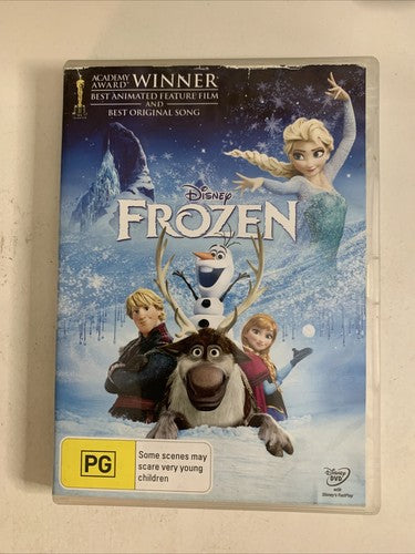 Frozen (DVD, 2013) Disney Film Region 4