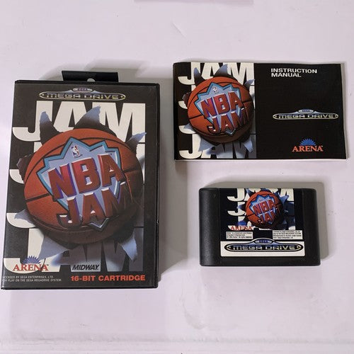 NBA Jam SEGA Mega Drive PAL 1994 Game Complete