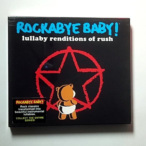 Andrew Bissell – Rockabye Baby! Lullaby Renditions of Rush (CD, 2013) US CD 9694