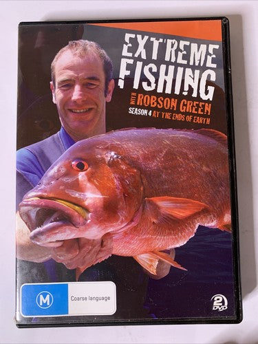 Extreme Fishing with Robson Green : Season 4 (DVD, 2011, 2-Disc) Region 4