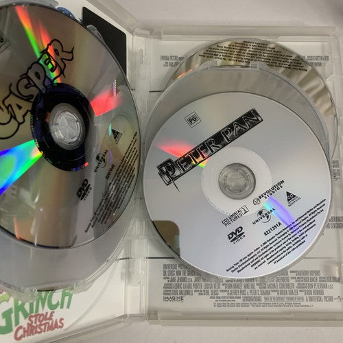 Babe / Casper / Peter Pan / Thunderbirds / The Grinch Stole Christmas  (DVD)