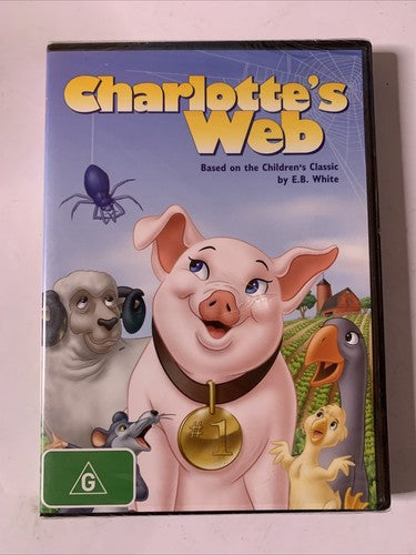 Charlotte's Web (DVD, 1973) Animated Film Region 4 NEW