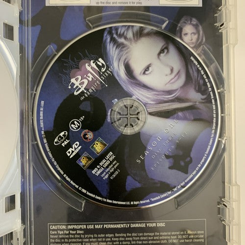 Buffy the Vampire Slayer : Season 1 Episodes 1-12 (DVD, 1996, 3-Disc) Region 4