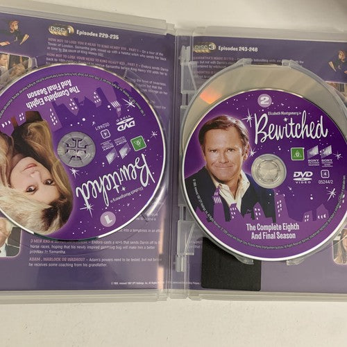 Bewitched : Season 8 (DVD, 1966, 4-Disc) Region 4