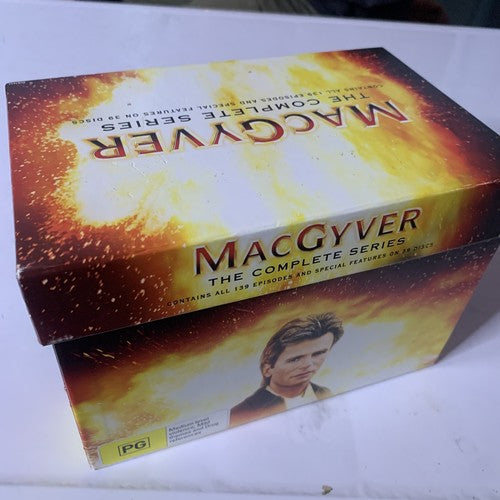 Macgyver: The Complete Series (Box Set, DVD, 1991, 39-Disc) Region 4