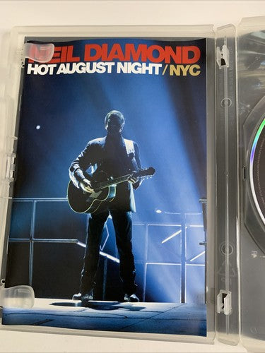 Neil Diamond – Hot August Night / NYC (DVD, 2008) All Regions