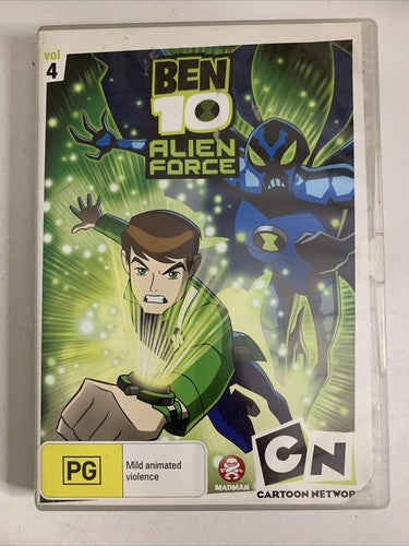 Ben 10 Alien Force : Vol 4 (DVD, 2008) Madman Region 4