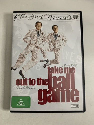 Take Me Out to the Ball Game (DVD, 1949) Frank Sinatra, Gene Kelly Region 4 NEW