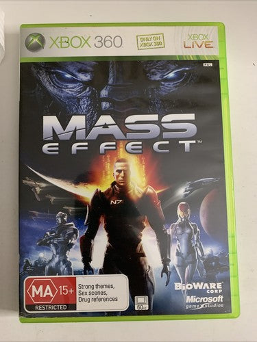 Mass Effect Microsoft XBOX 360 PAL 2007 Game Complete