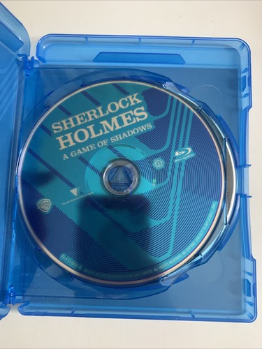 Sherlock Holmes: A Game of Shadows (Blu-ray, 2012, 2-Disc) Region B