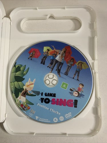 Justine Clarke: I like to Sing! (DVD, 2007) Region 4