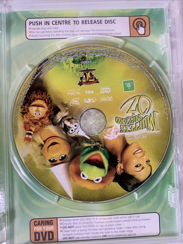 The Muppets Wizard Of Oz (DVD, 2005) Ashanti, Queen Latifah, Quentin Tarantino