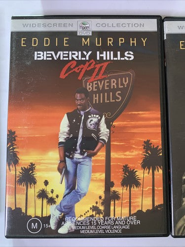 Beverly Hills Cop 1, 2, 3 Collection (DVD, 2000) Eddie Murphy Region 4