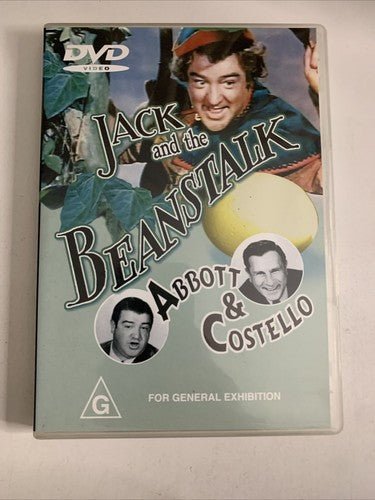 Jack and the Beanstalk (DVD, 1952) Bud Abbott, Lou Costello All Regions
