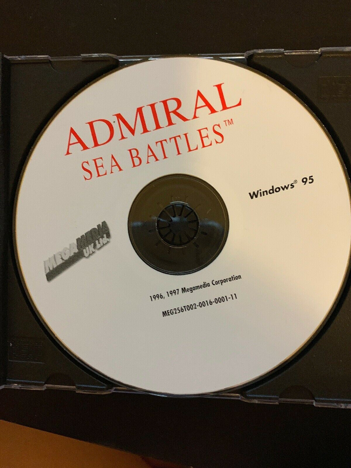 Admiral Sea Battles (1997) PC Cdrom Windows 95 Classic Vintage Game