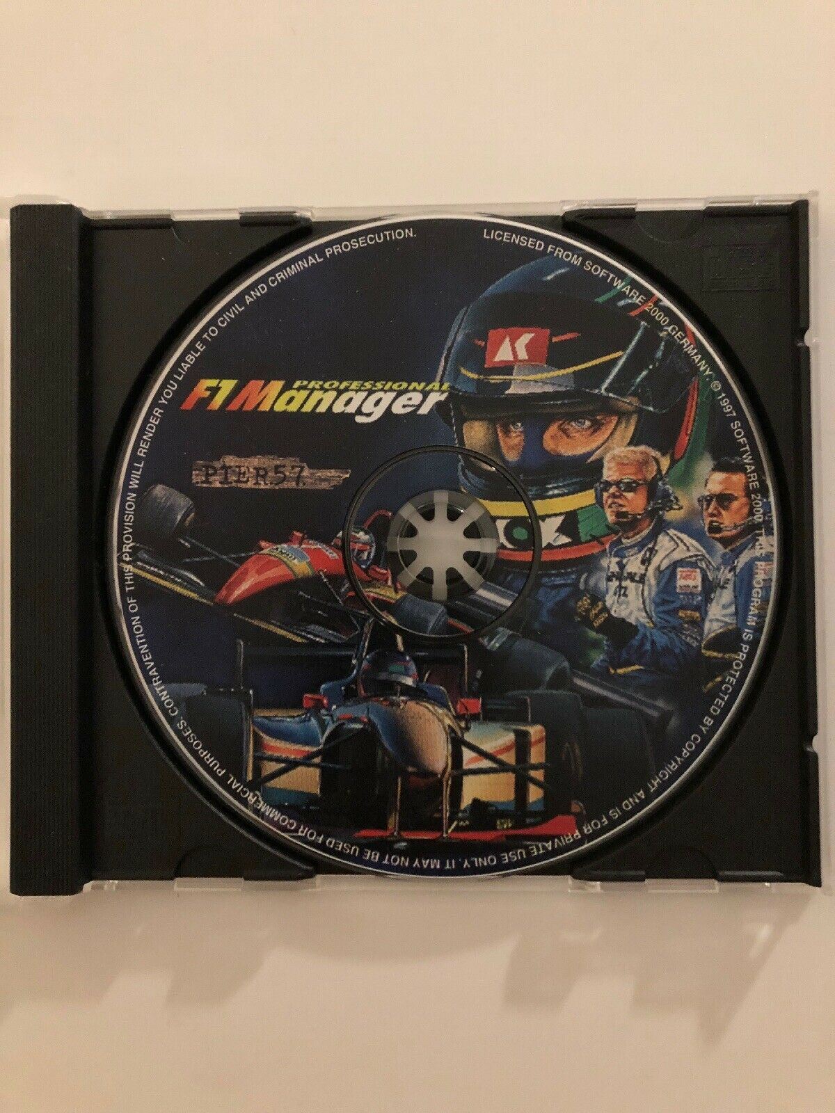 F1 Manager Professional 1997 PC CD Racing Simulation Mechanic Pit Strategy Game