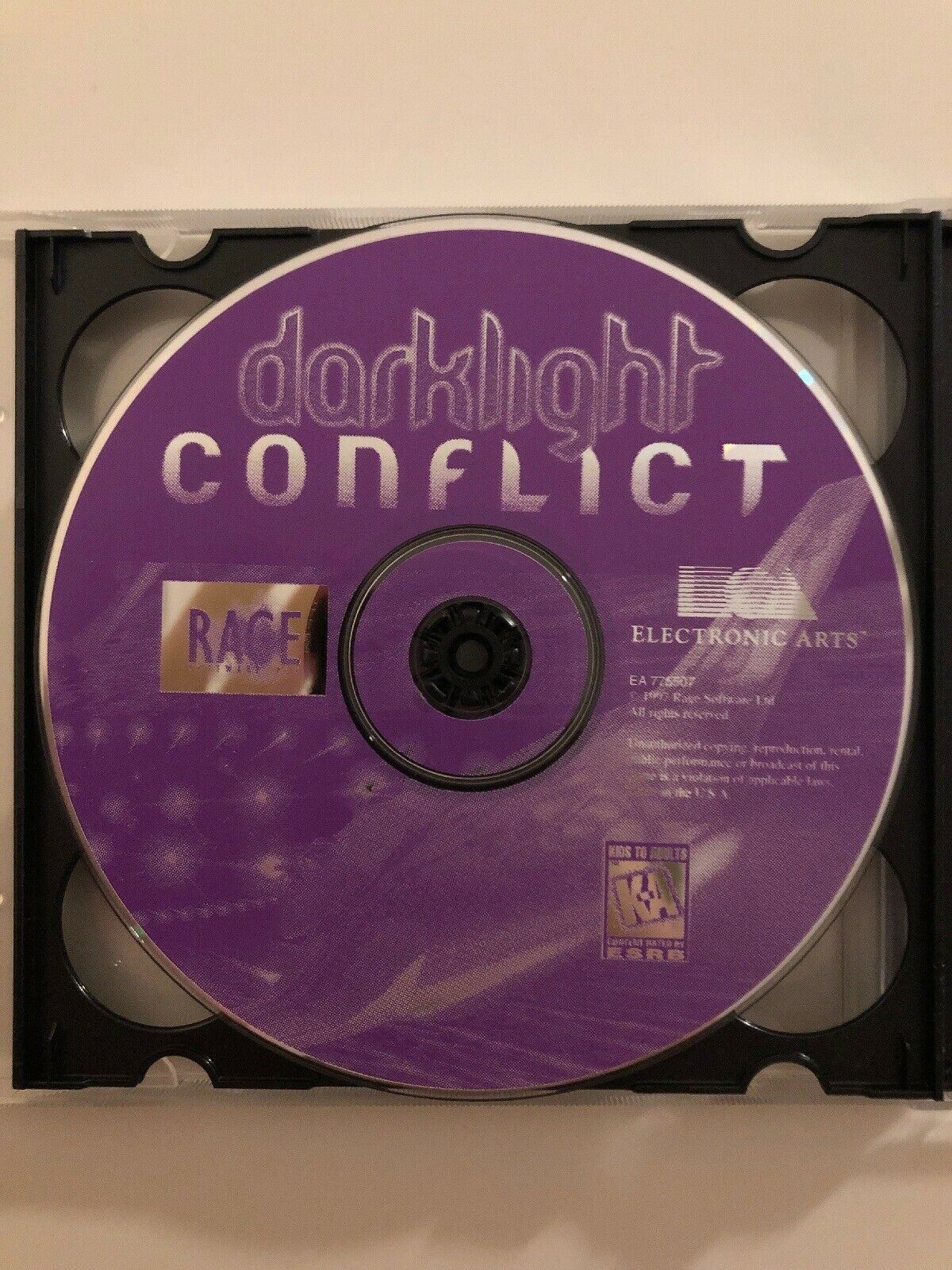 Darklight Conflict PC Electronic Arts CD Game 1997 Space Combat Flight Simulator