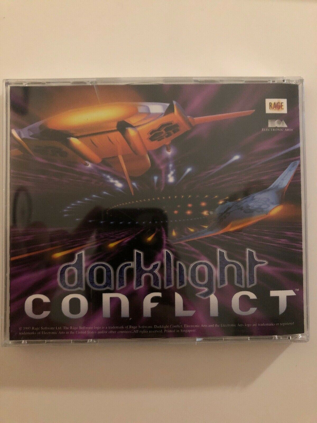 Darklight Conflict PC Electronic Arts CD Game 1997 Space Combat Flight Simulator