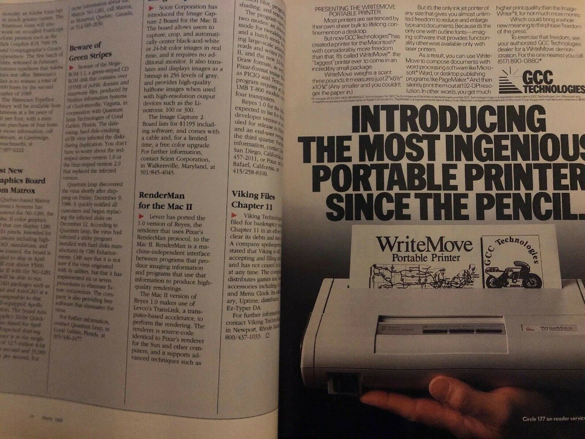 Macworld March 1989 Magazine: Apple 68030 SE Big Issue Vintage Macintosh Mag