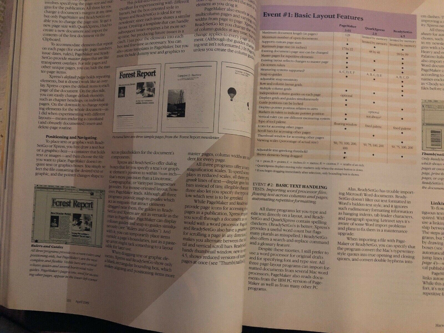 Macworld April 1989 Magazine: Apple Mac IIcx, Music For Beginners, PageMaker
