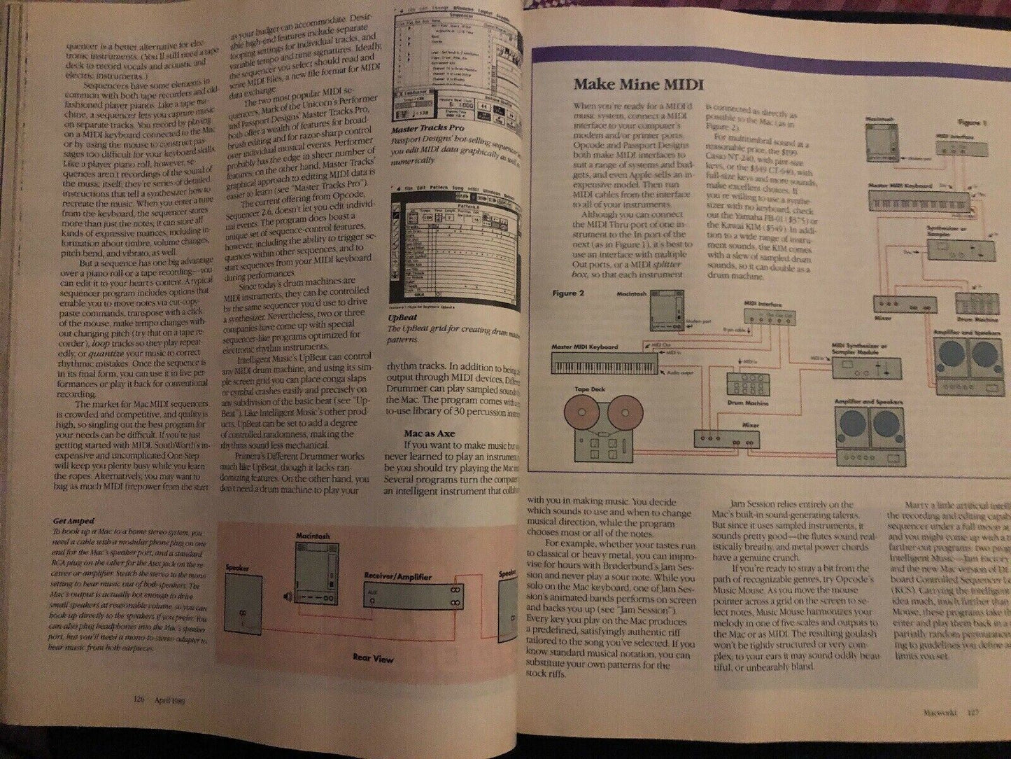 Macworld April 1989 Magazine: Apple Mac IIcx, Music For Beginners, PageMaker