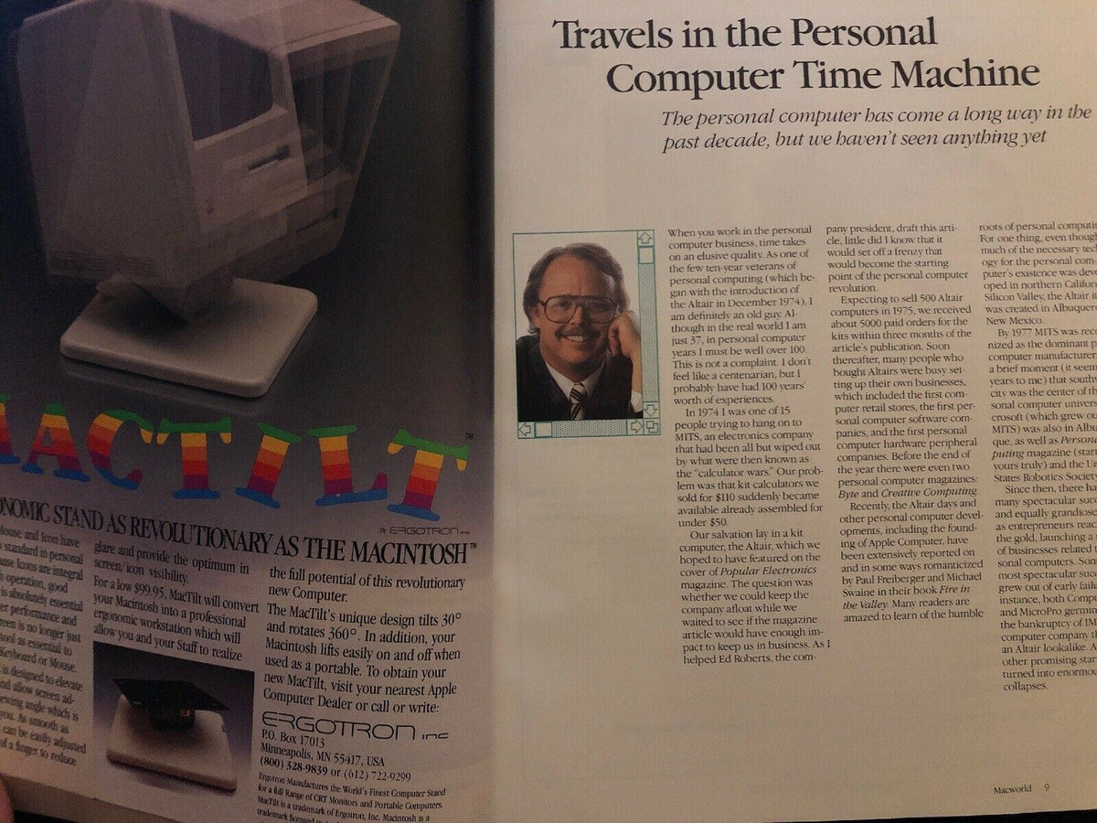 Macworld November 1984: Vintage Apple Macintosh Magazine - The Fat 512K Arrives!