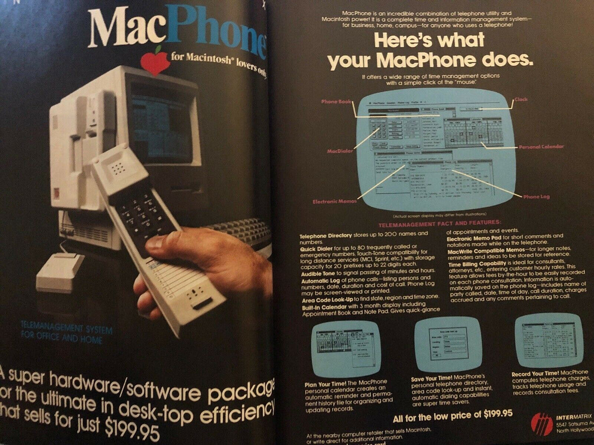 Macworld November 1984: Vintage Apple Macintosh Magazine - The Fat 512K Arrives!