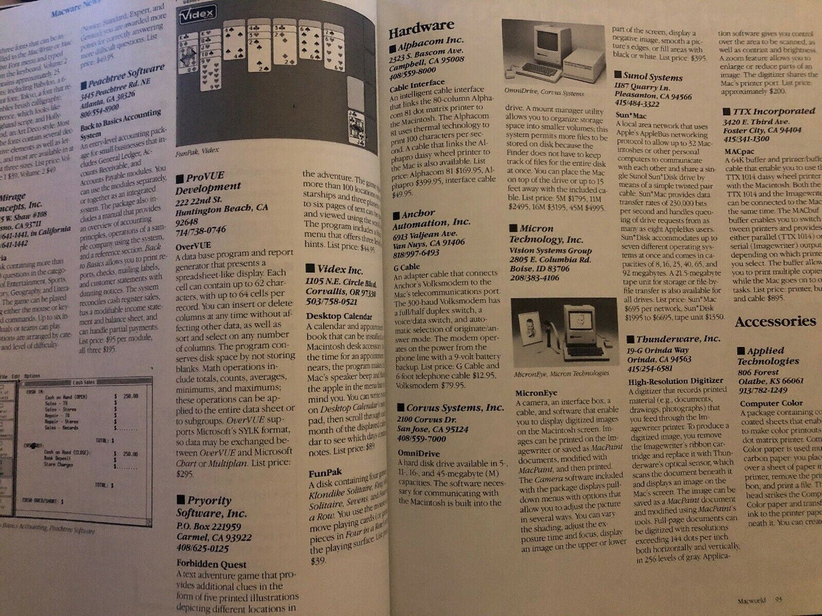 Macworld November 1984: Vintage Apple Macintosh Magazine - The Fat 512K Arrives!
