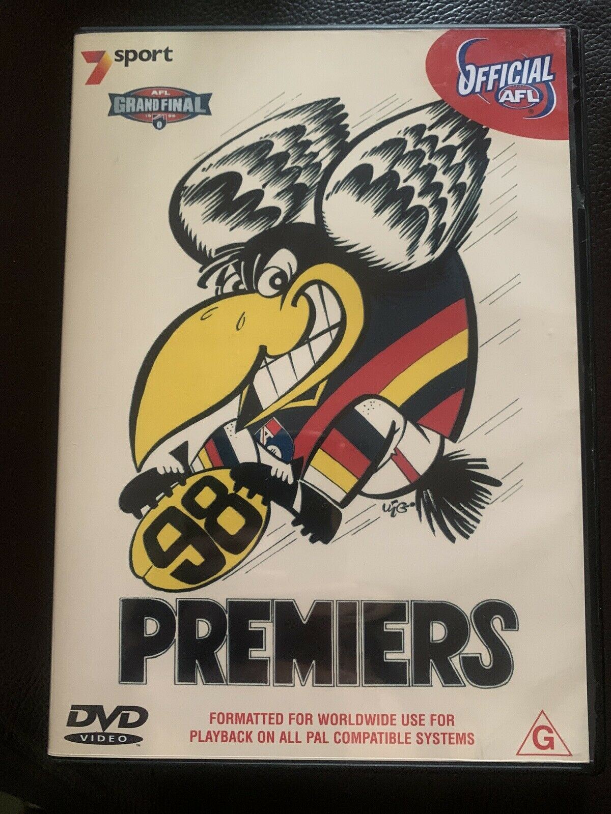 AFL Premiers 1998 - Adelaide (DVD, 1998) Region Free