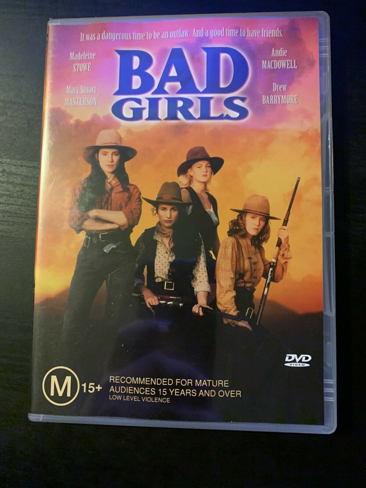 Bad Girls (DVD, 1994) Madeline Stowe, Drew Barrymore, Andie Macdowell. Region 4