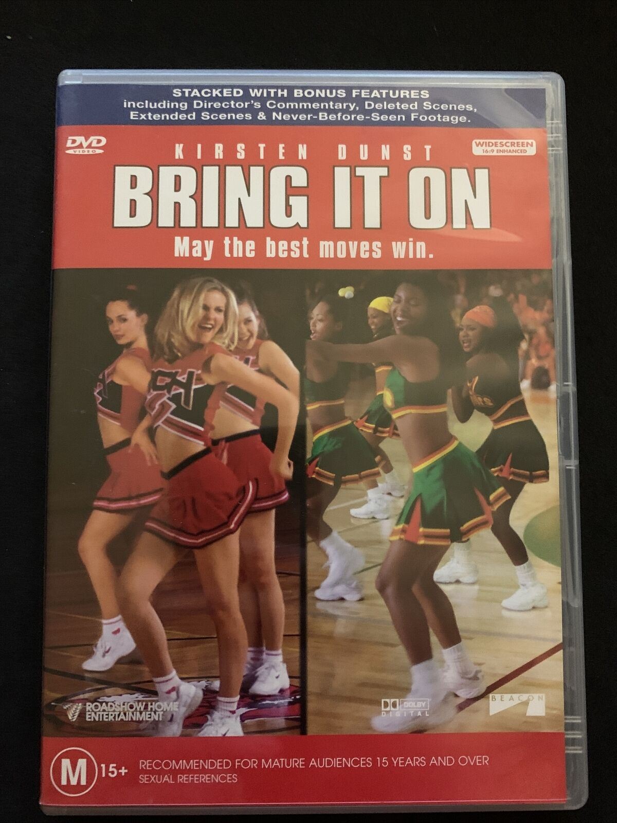 Bring It On (DVD, 2000) Kirsten Dunst, Eliza Dushku, Jesse Bradford - Region 4
