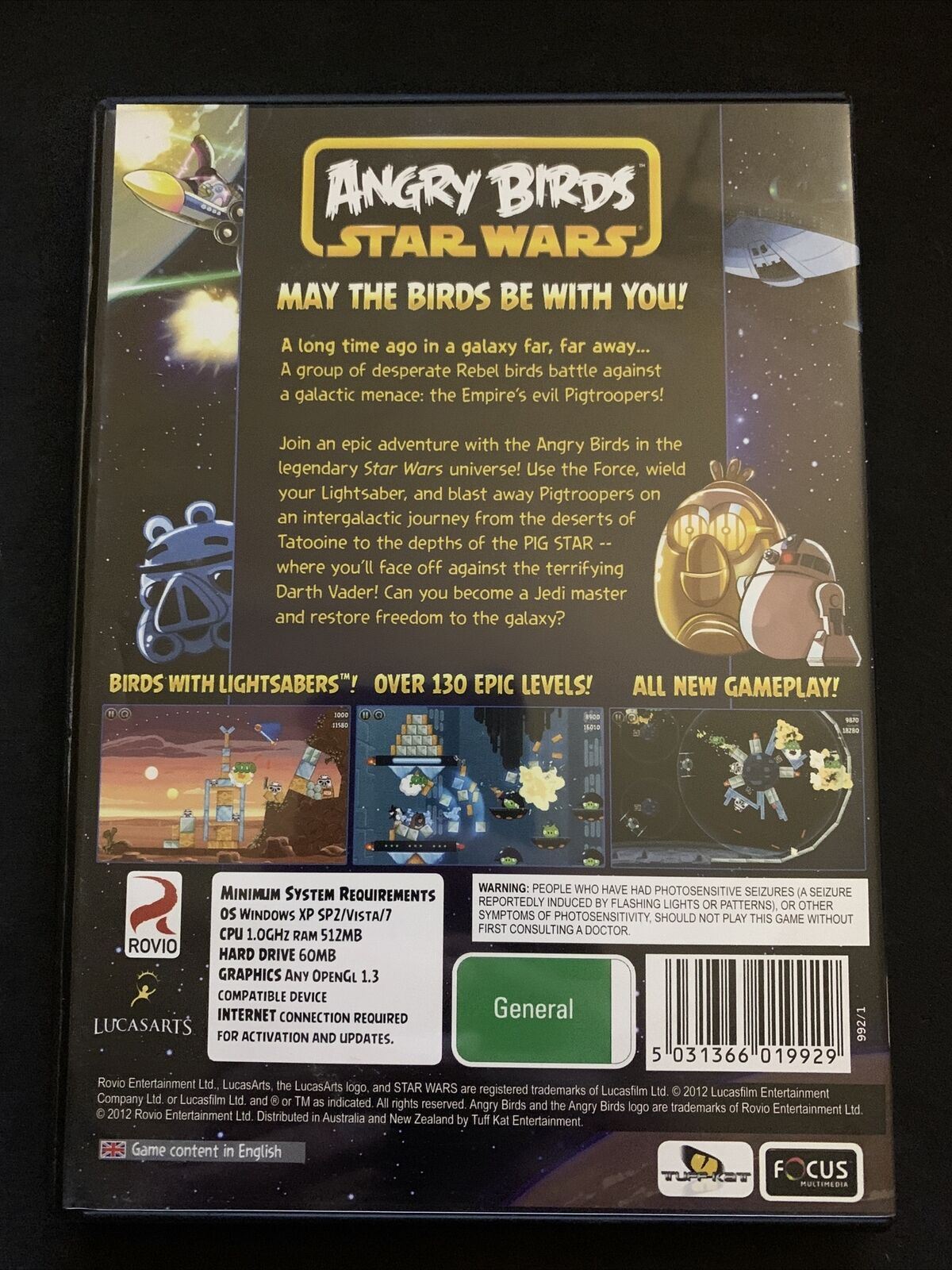 Angry Birds Star Wars -  PC Windows Game