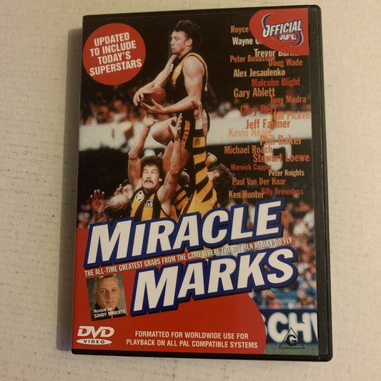 Miracle Marks Of The AFL (DVD, 2004) All Regions