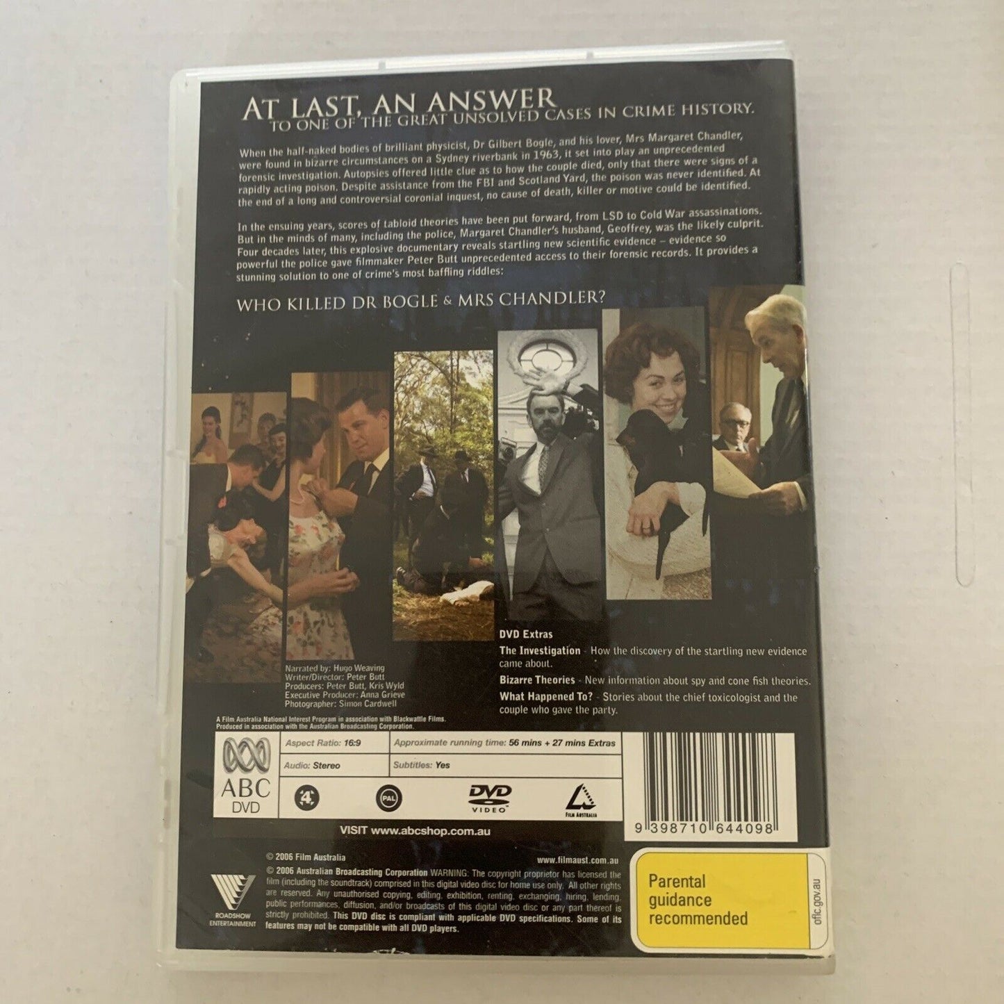 Who Killed Dr Bogle & Mrs Chandler? (DVD, 2006) Hugo Weaving
