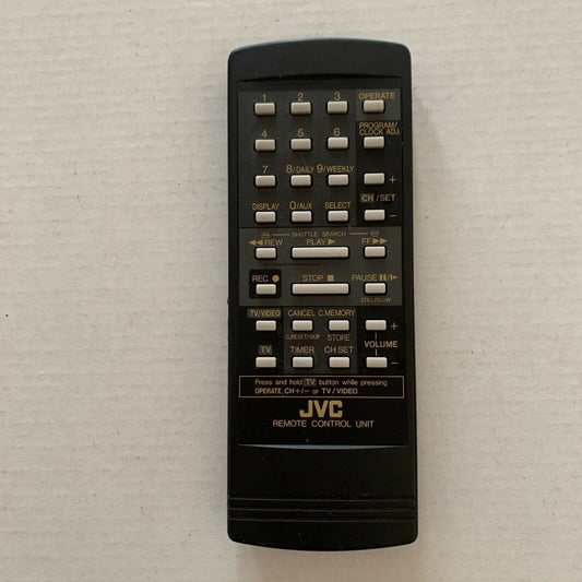 Genuine JVC GUR64EC1086 Remote Control for TV / VCR