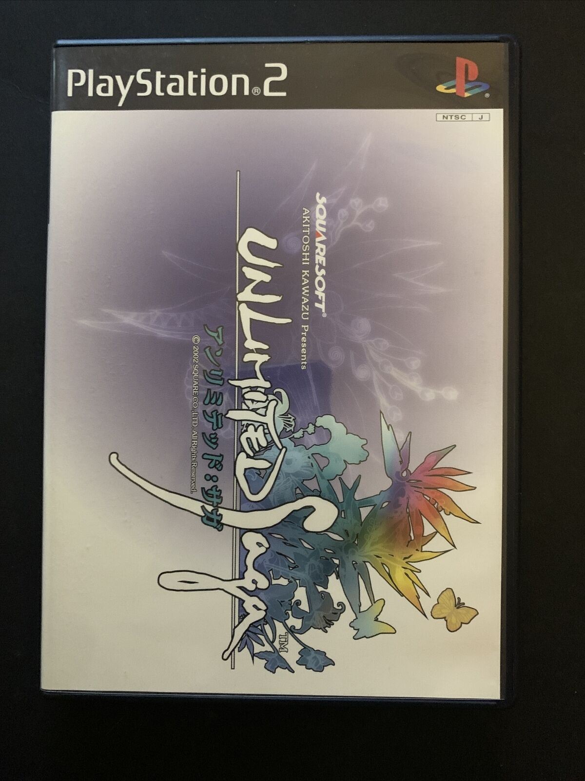 Unlimited Saga - PS2 NTSC-J Japan with Manual RPG Game