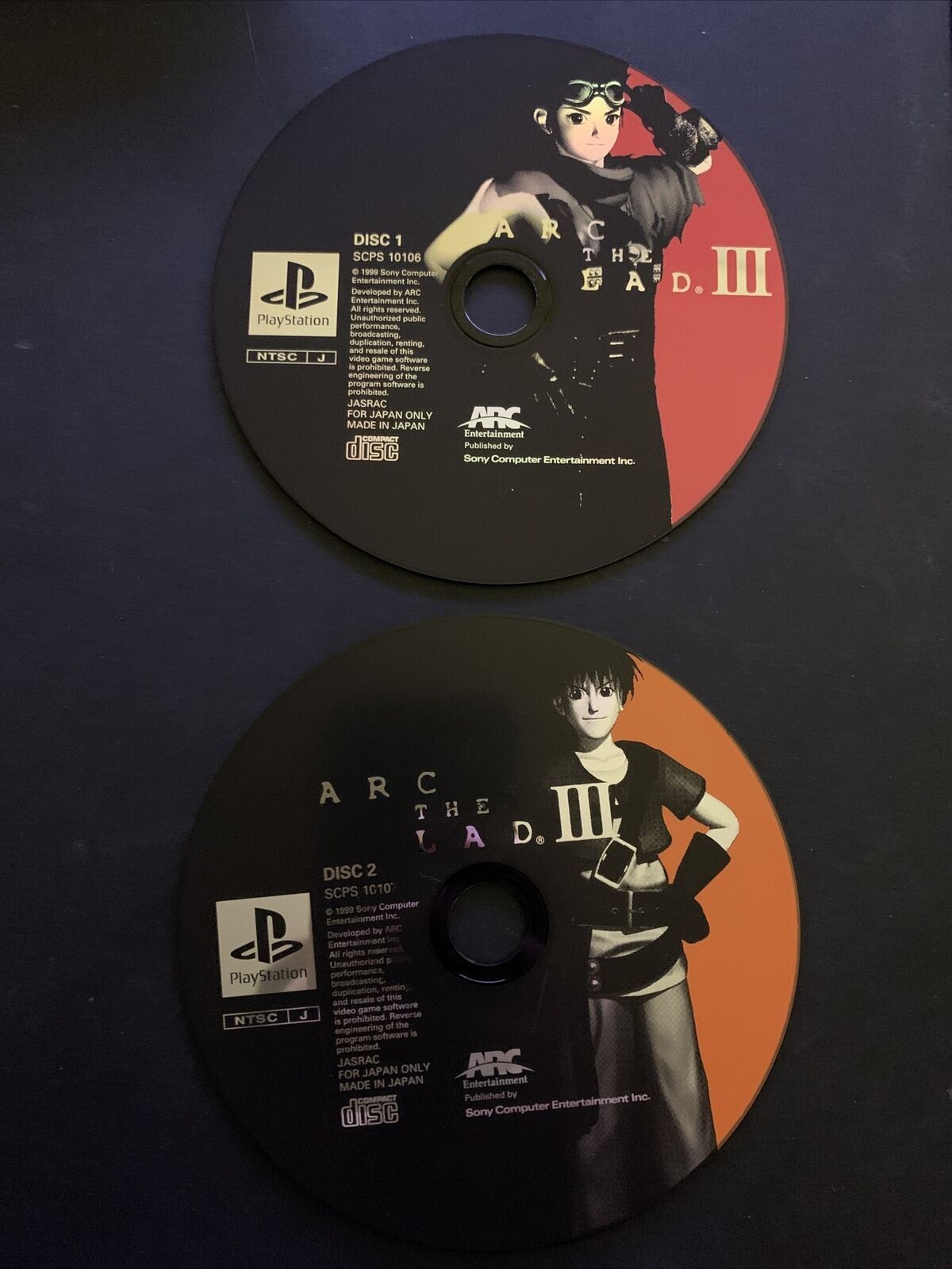 Arc The Lad 3 - Playstation PS1 NTSC-J Japan RPG Game