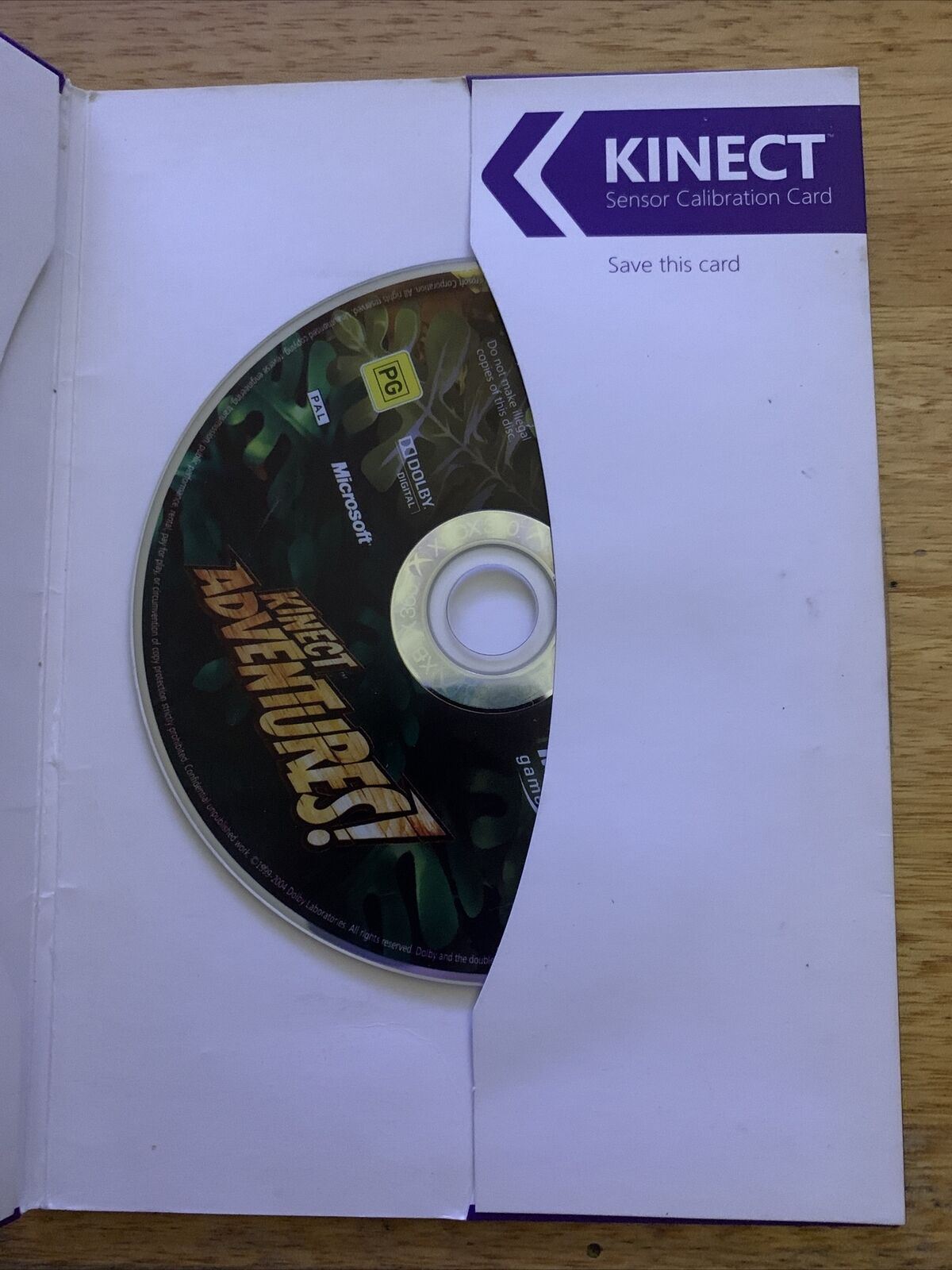 Kinect Adventures Microsoft Xbox 360 PAL Game