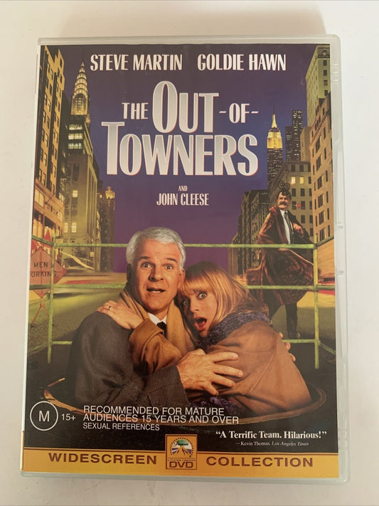 The Out Of Towners (DVD, 1999) Steve Martin, Goldie Hawn, John Cleese. Region 4