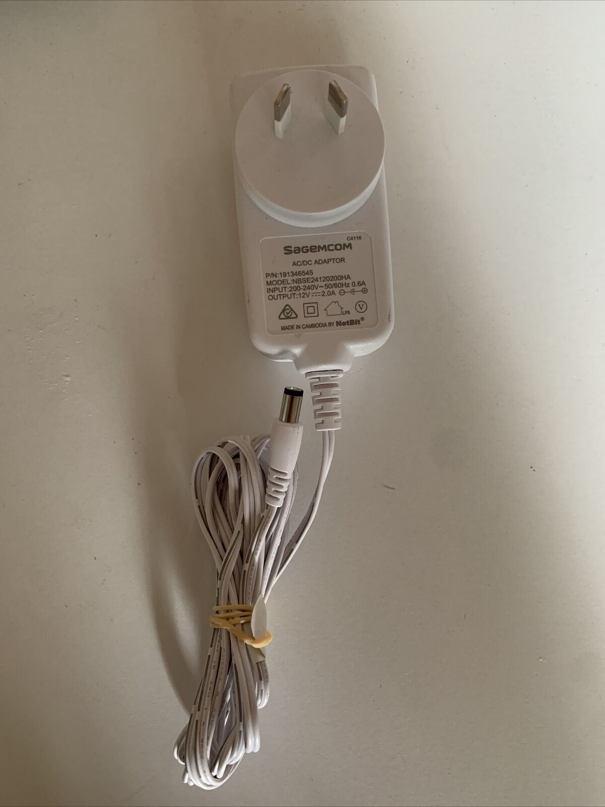 Genuine Sagemcom NBSE24120200HA AC Adapter 12v 2A Power Supply