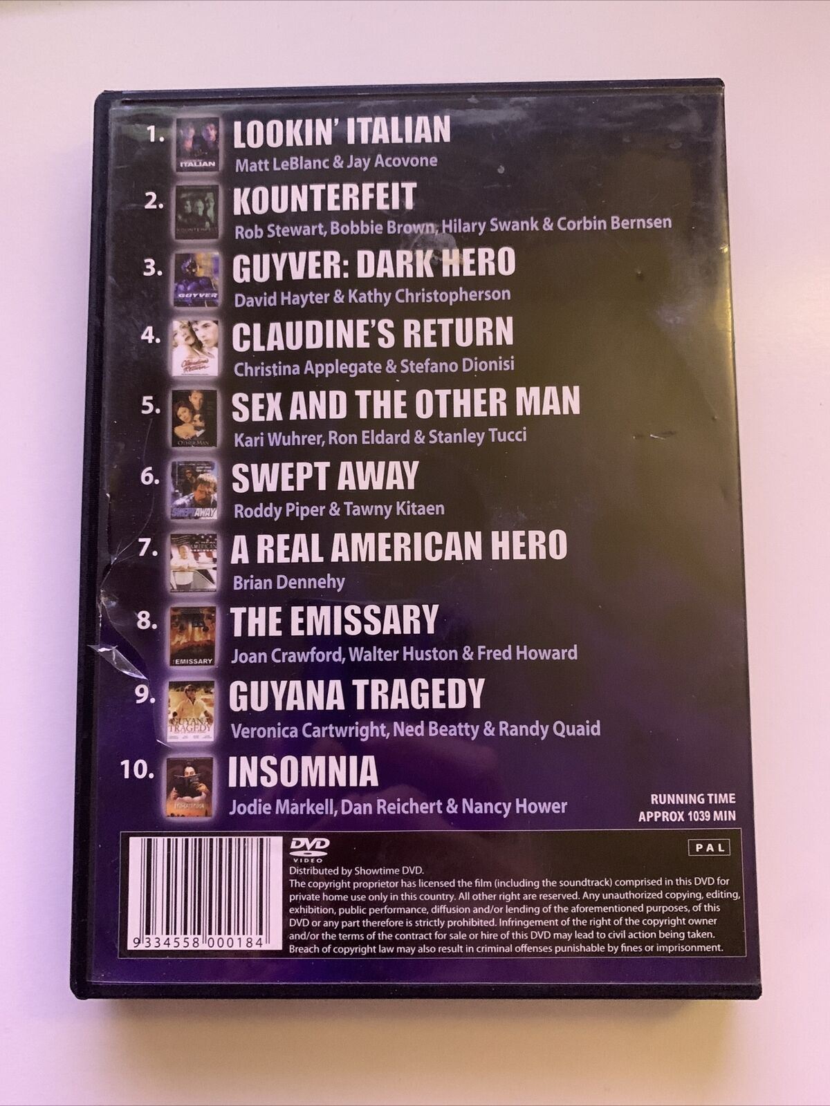 10 Great Blockbuster Movies (DVD, 4-Disc Set) All Regions