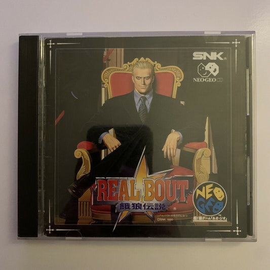 Real Bout Fatal Fury - Neo Geo CD SNK Japan Game