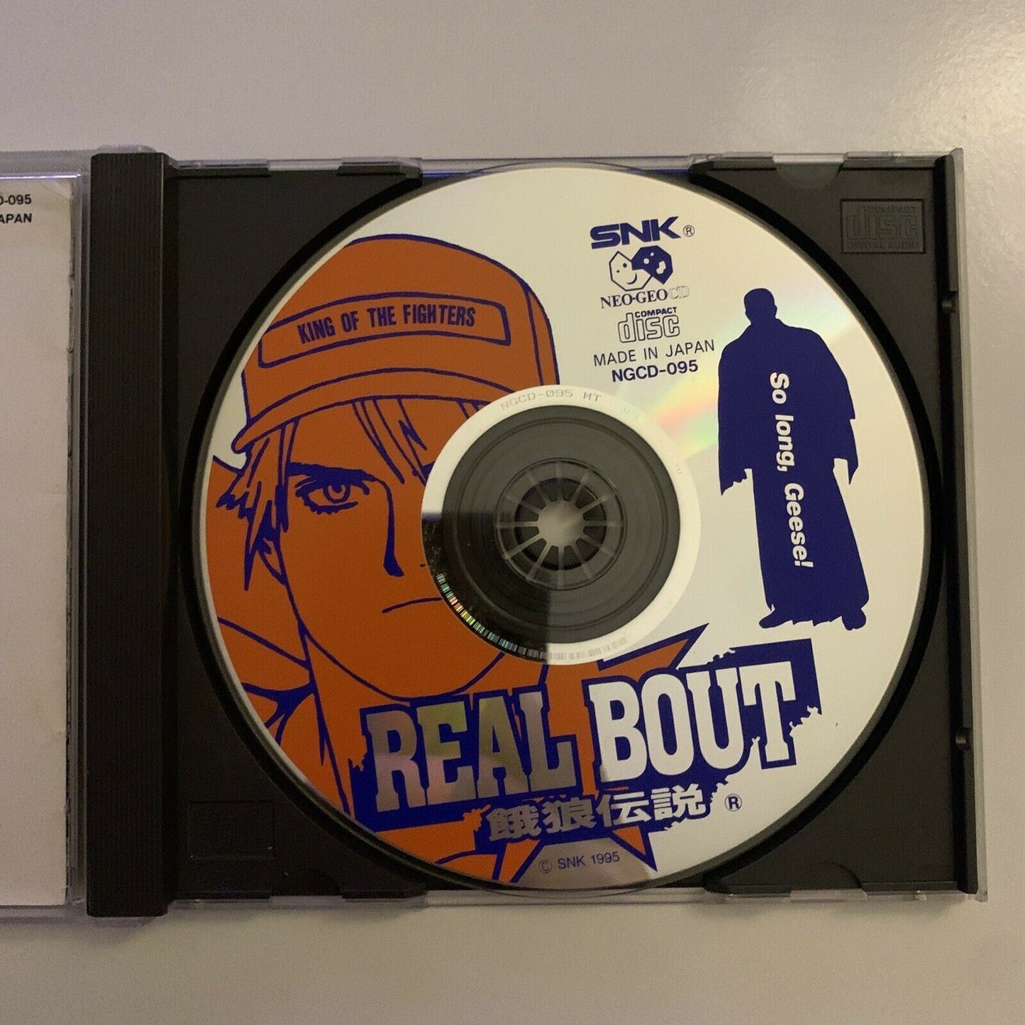 Real Bout Fatal Fury - Neo Geo CD SNK Japan Game