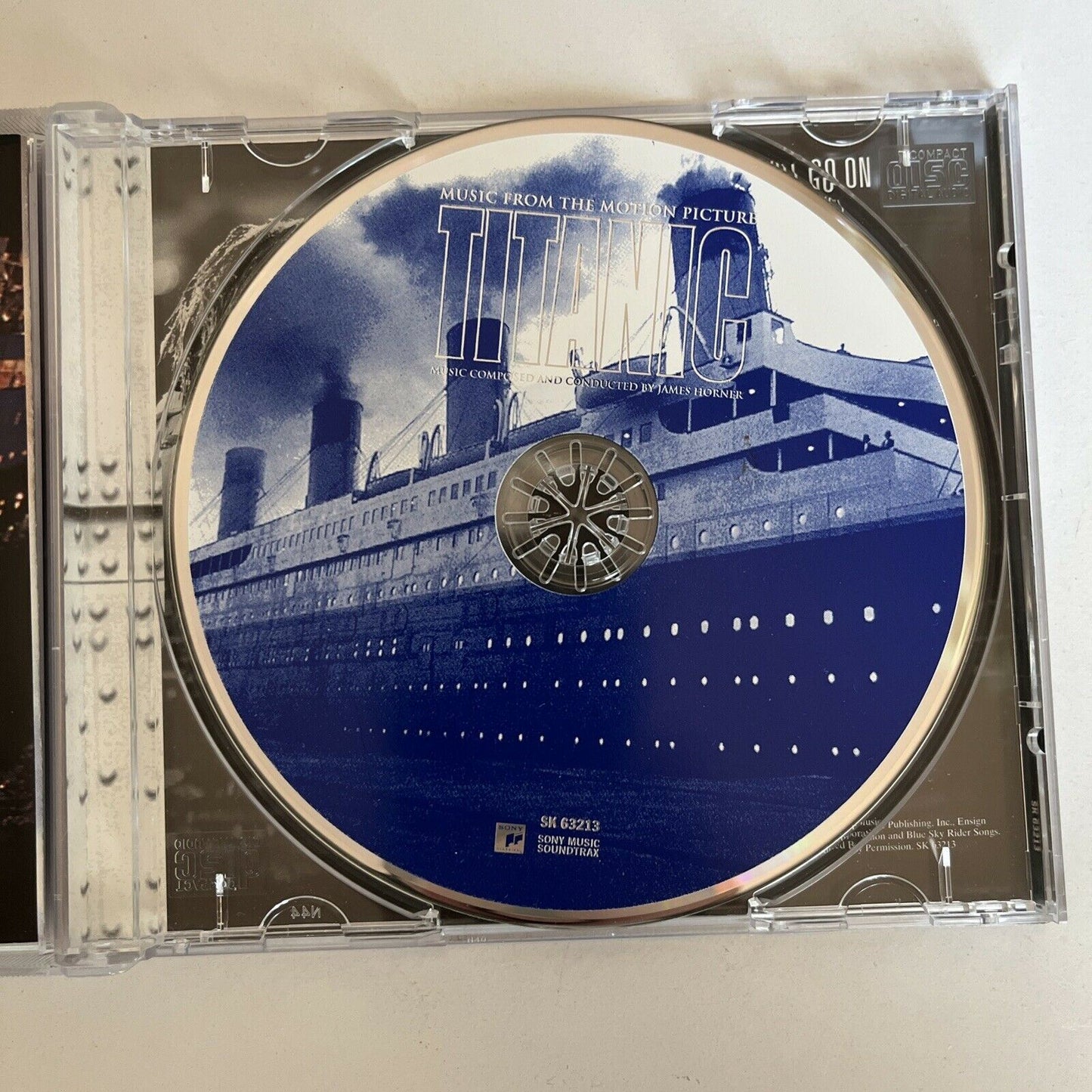 Titanic [Music from the Motion Picture] by James Horner (CD 1997 Sony Classical)