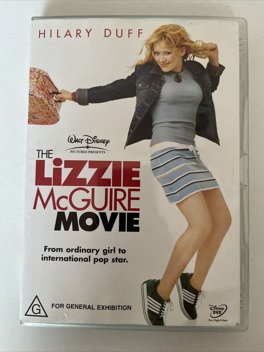 The Lizzie McGuire Movie (DVD, 2003) Hilary Duff, Adam Lamberg. Region 4