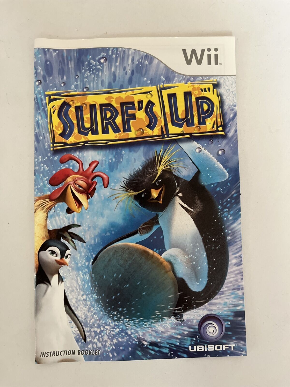 Surf's Up Game - Nintendo Wii / Wii U PAL complete With Manual