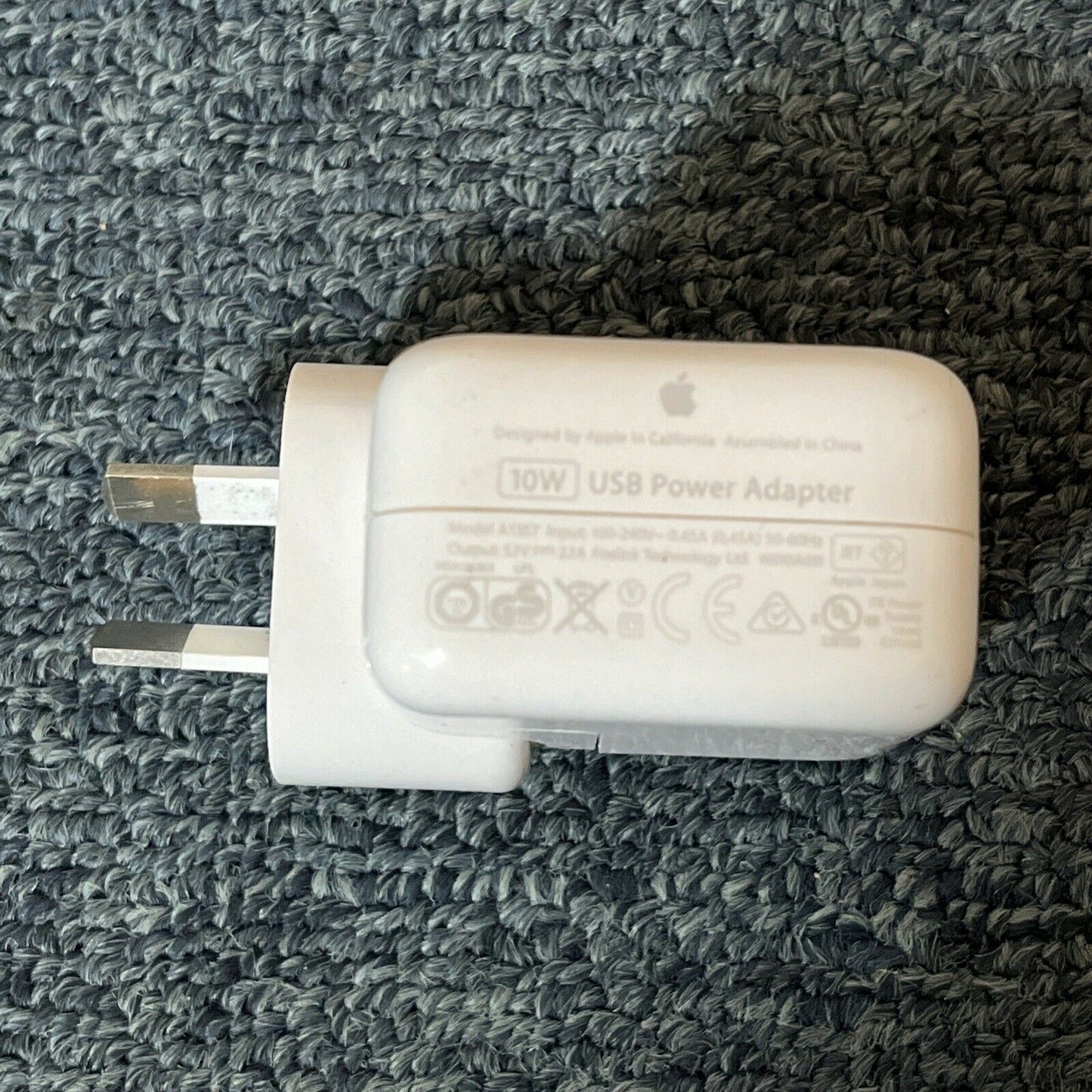 GENUINE APPLE 10W A1357 Wall Charger Adapter for iPad mini Air 3  iPhone 6 7 +